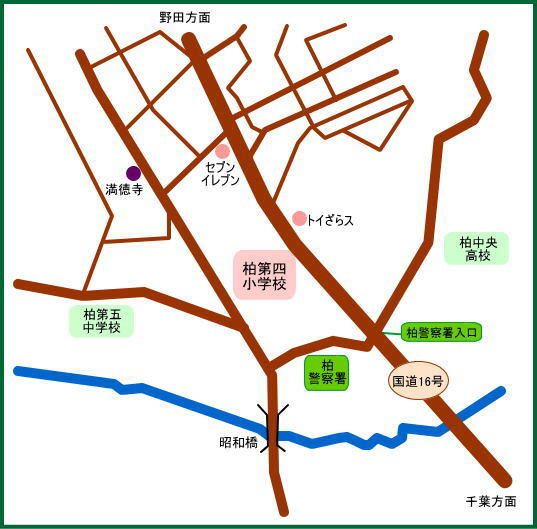 学校までの地図
