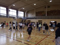 キャンプファイヤーの練習