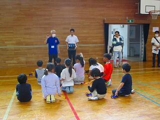 ３年生体育館①