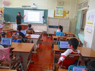 １年生の教室