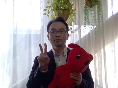 教頭先生とチーバくん